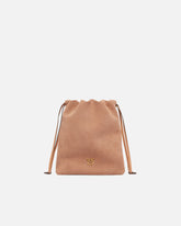 Pouch bag with Love Birds logo -  | Pinko