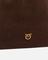 Pouch bag with Love Birds logo -  | Pinko