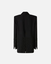 Oversize-Blazer mit Strasssteinen -  | Pinko