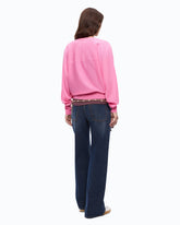 Sweater with Love Birds logo -  | Pinko