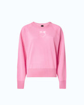 Sweater with Love Birds logo -  | Pinko