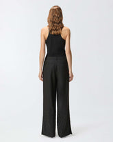 Weite Hose mit Strass -  | Pinko