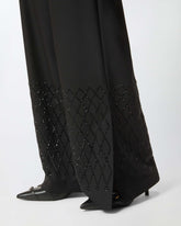 Weite Hose mit Strass -  | Pinko