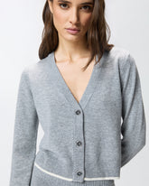 V-neck cardigan -  | Pinko
