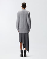 Lange Cardigan mit V-Ausschnitt -  | Pinko