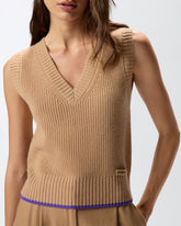 Strickweste mit V-Ausschnitt -  | Pinko