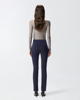Fitted high-waisted trousers -  | Pinko