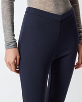 Fitted high-waisted trousers -  | Pinko