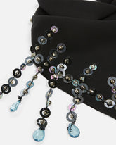 Bandanna with sequins and crystals -  | Pinko