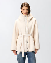 Kurzer Caban mit Teddy-Effekt -  | Pinko