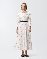 Hemdblusenkleid Tattoo-Print -  | Pinko