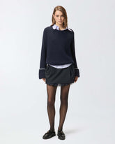 Pullover mit tiefem Rundhalsausschnitt -  | Pinko