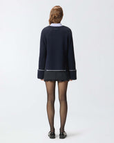 Pullover mit tiefem Rundhalsausschnitt -  | Pinko