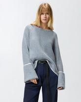 Pullover mit tiefem Rundhalsausschnitt -  | Pinko