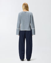 Pullover mit tiefem Rundhalsausschnitt -  | Pinko