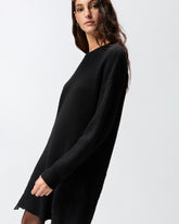 Knit mini dress with lace -  | Pinko