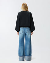 Sweatshirt with Love Birds embroidery -  | Pinko