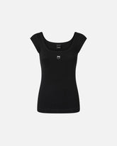 Ribbed top with Love Birds logo -  | Pinko