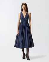 Dress with bow and loose skirt -  | Pinko