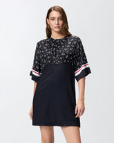 Printed jacquard viscose dress -  | Pinko