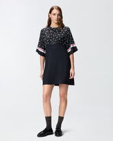 Printed jacquard viscose dress -  | Pinko