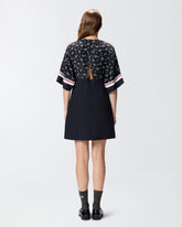 Printed jacquard viscose dress -  | Pinko