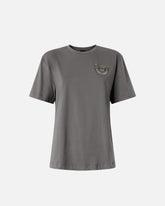 T-shirt with Love Birds jewel detail -  | Pinko