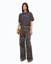 Too Glam To Give A Damn T-shirt with rhinestones -  | Pinko