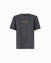 Too Glam To Give A Damn T-shirt with rhinestones -  | Pinko