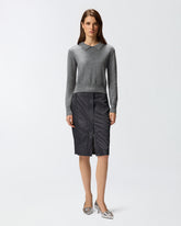 Pullover mit Kragen und Strasssteinen -  | Pinko