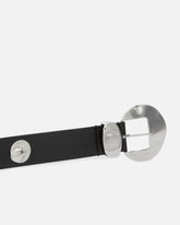 4-cm belt with studs and Love Birds logo -  | Pinko