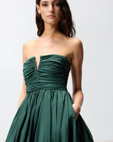 Elegantes langes Kleid aus Taftstoff -  | Pinko