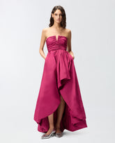 Elegantes langes Kleid aus Taftstoff -  | Pinko