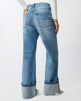Wide-leg vintage denim jeans -  | Pinko