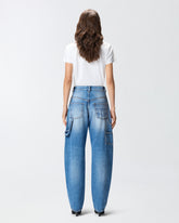Balloon jeans with workwear details -  | Pinko