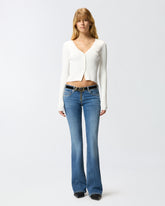 Flared low-rise jeans -  | Pinko