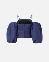 Kurzes Oberteil mit Ballonärmeln -  | Pinko