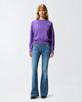 Sweater with Love Birds maxi-logo -  | Pinko