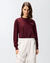 Sweater with Love Birds maxi-logo -  | Pinko