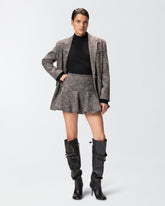 Minirock aus Flanell -  | Pinko