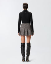 Minirock aus Flanell -  | Pinko