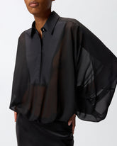 Chiffon blouse bodysuit -  | Pinko