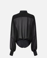 Chiffon blouse bodysuit -  | Pinko