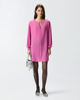 Short technical crepe dress -  | Pinko