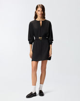 Short technical crepe dress -  | Pinko