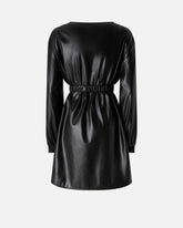 Short leather-effect dress -  | Pinko