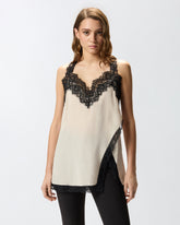 Lace lingerie top -  | Pinko