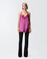 Slip-Top mit Spitze -  | Pinko