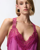 Slip-Top mit Spitze -  | Pinko