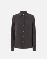 Sand-wash silk shirt -  | Pinko